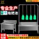 304不锈钢拖把池拖布池带架子一体式 墩布池商用家用阳台拖把水槽