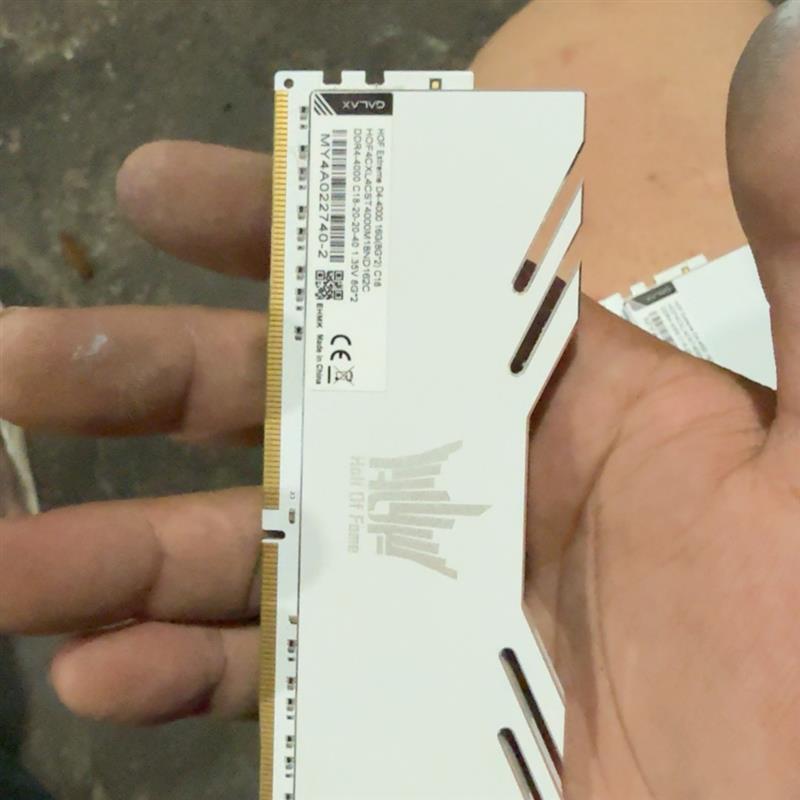 《议价》影驰名人堂DDR4 4000频率8G*2套装！型号HOF4X