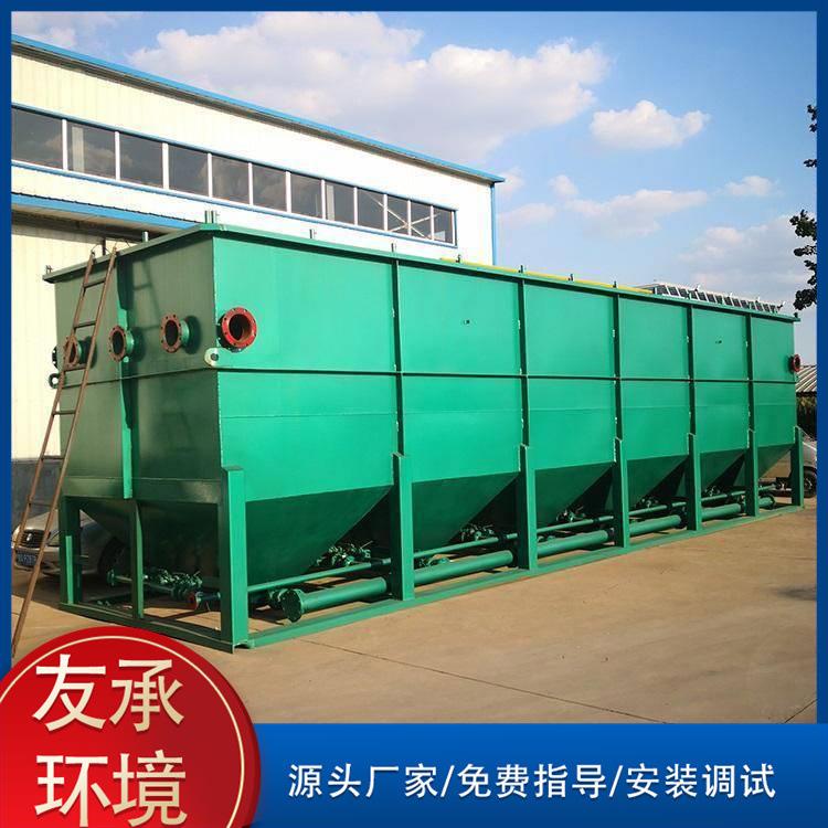 友承污泥洗车塑料橡胶斜管沉淀器土豆清洗污水处理设备斜板沉淀池