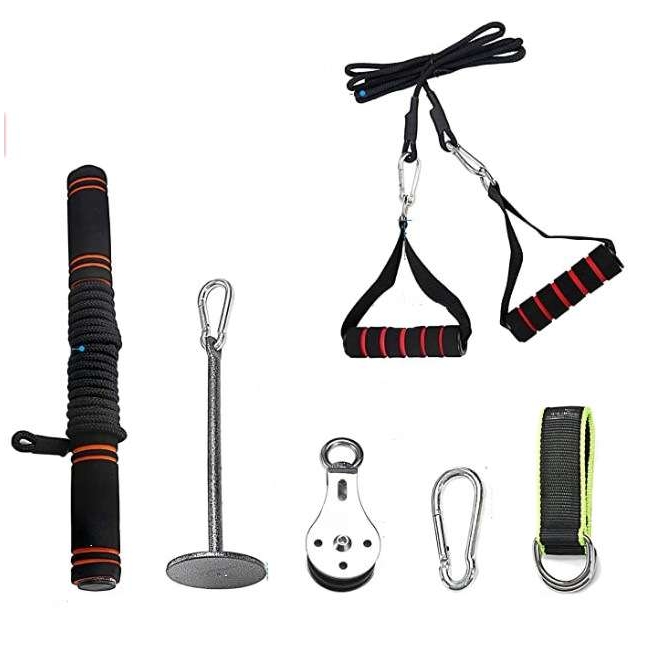 13件套 DIY健身器材套装居家健身臂力组合配件X套件，