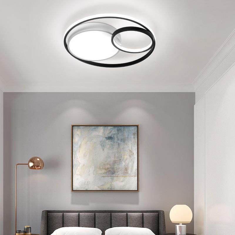 led吸顶灯饰客厅大灯主卧室吸顶灯具新款阳台现代简约大气灯具