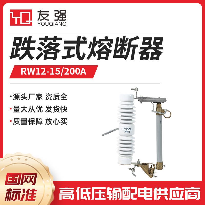 10KV高压跌落式熔断器RW12-15令克开关跌落保险RW11-10/100A高瓷