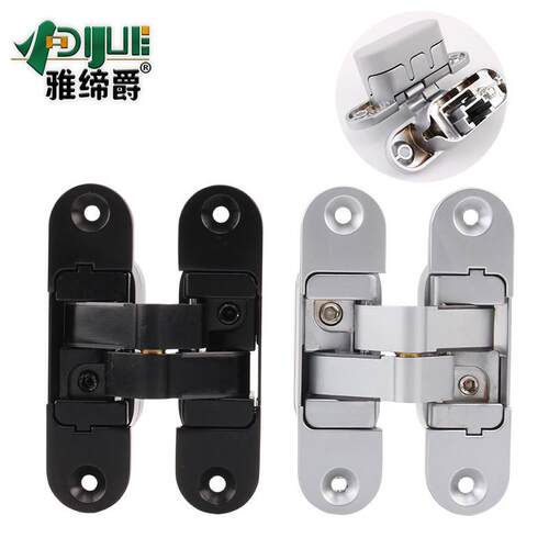 三维可调110*30隐形门折叠门十字隐藏式合页暗藏铰链屏风合页铰链