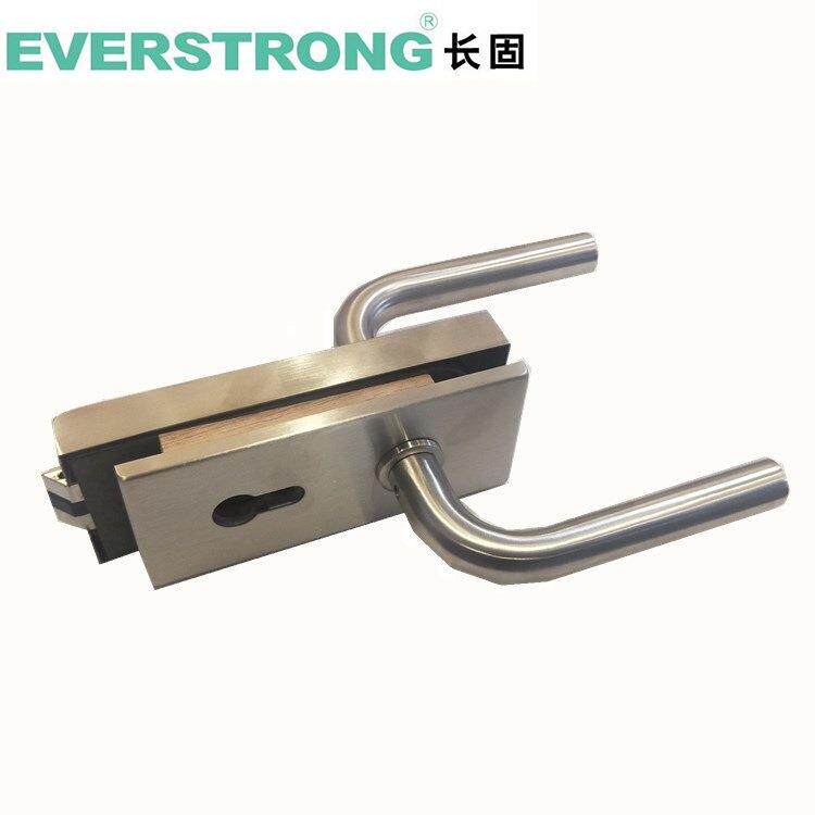 玻璃门锁玻璃隔断墙配件办公高隔配件执手锁ST-G045