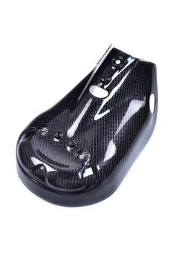 适用杜卡迪DucatiPanigale1299959V2碳纤维排气管防烫罩街霸V2