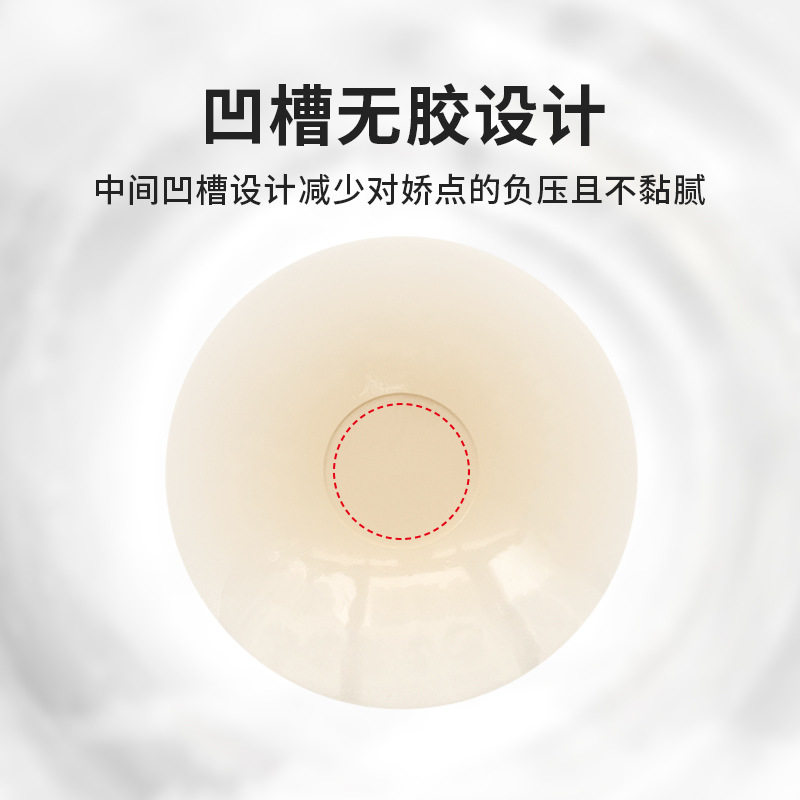 男士硅胶乳贴隐形无痕防凸点乳头贴薄款保护娇点凹槽透气胸贴