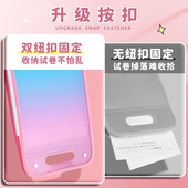 手提风琴包加厚多层风琴文件夹学生大容量试卷夹资料收纳袋