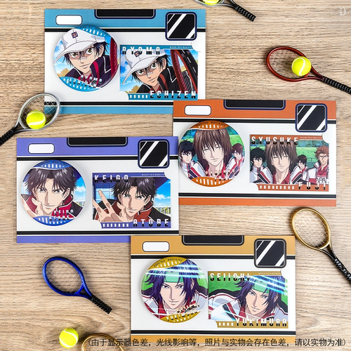 新网球王子颜系列徽章拍立得套组