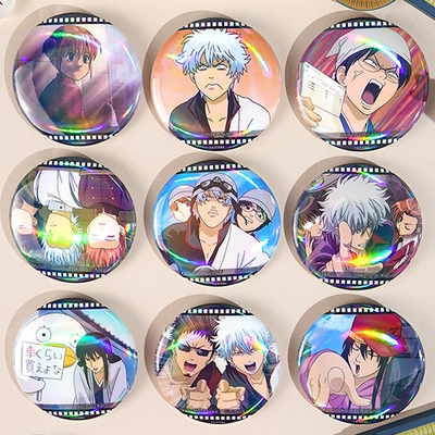 谷子熊出品银魂表情包吧唧徽章