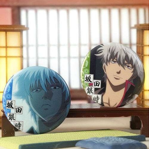 谷子熊出品银魂吧唧场面写徽章