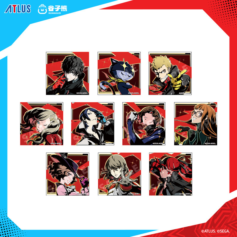 现货 谷子熊 女神异闻录 PERSONA 5 THE ROYAL 亚克力砖 周边