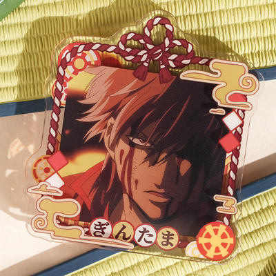 谷子熊出品银魂场面写亚克力摆件