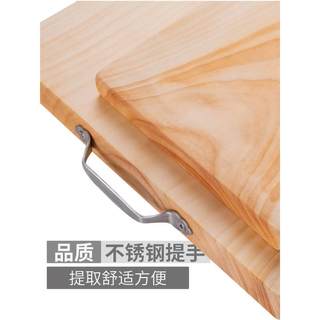 正宗银杏木砧板白果树菜板整木刀板家用实木切板切水果案板长方形