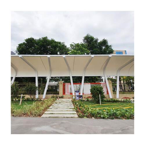 河源膜结构景观棚雨棚公园广场休闲遮阳棚户外园林张拉膜结构