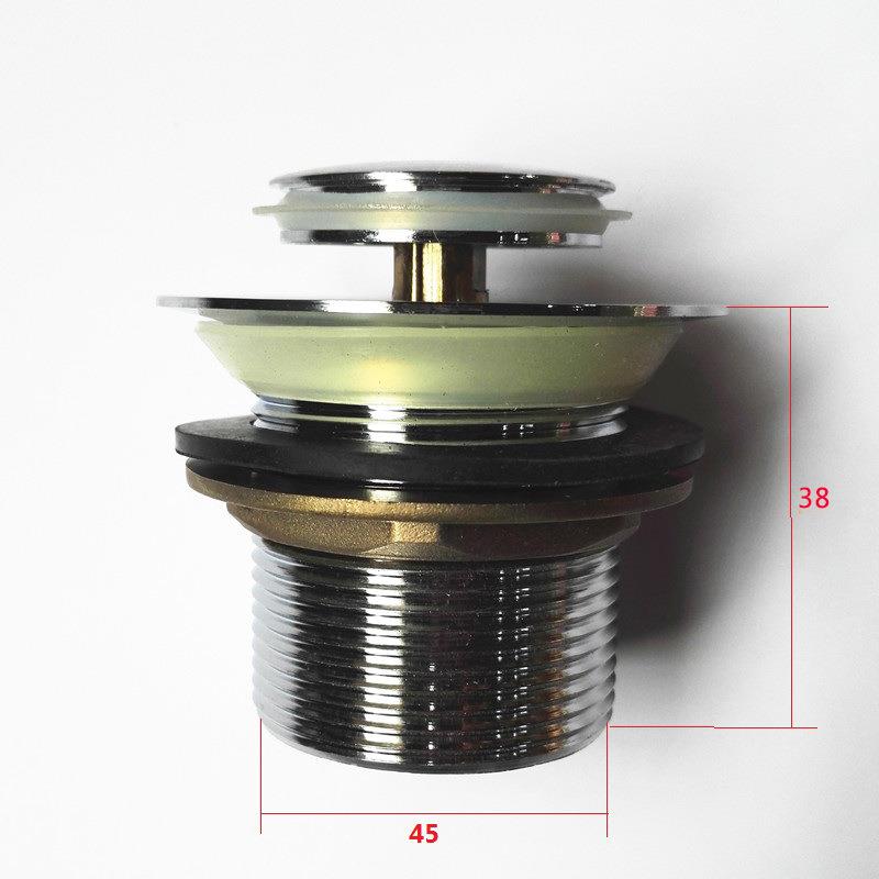 广东全铜浴缸下水器弹跳式过滤网脚踩式木桶浴盆排水器配件塞子