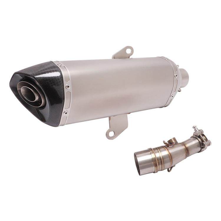 FIRETORCH适用摩托踏板车NSS350中段佛沙FORZA300改装排气管17-23