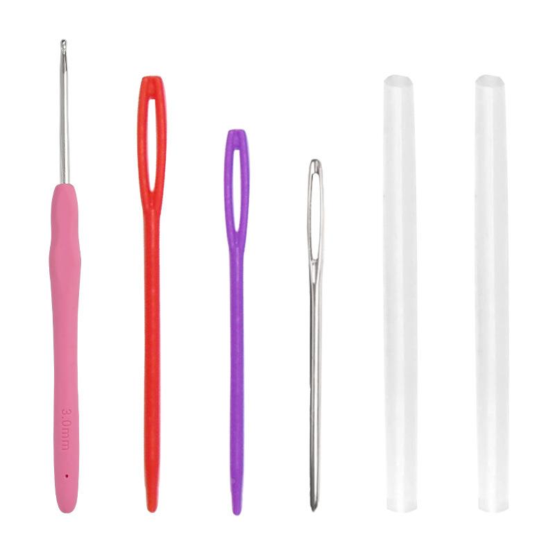 新款创意手工钩织玩篮球RIV偶材料包钩织C料包roc材hetset