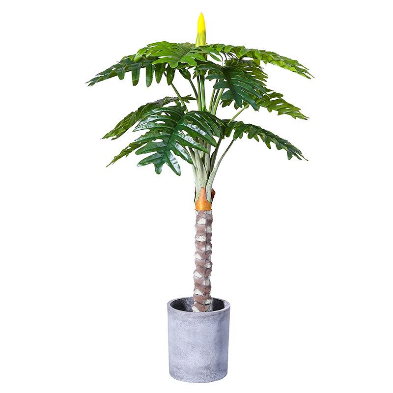 北欧风绿植摆件大型仿真植物客厅装饰盆栽酒店仿真假树盆景摆设品