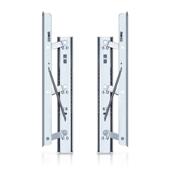 抽拉折叠板支架餐桌伸缩弹簧侧边升降圆桌方桌导轨省空间五金配件