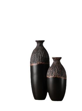 现代简约花瓶摆件北欧轻奢高档高级感客厅电视柜玄关家居软装饰品