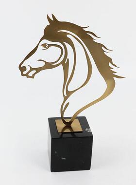 创意摆件家居饰品马摆件电视柜装饰现代客厅家用玄关办公室摆设