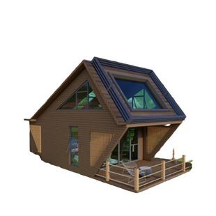 小木屋防腐木茅草屋户外木屋网红别墅庭院民宿造景农家乐院子室外