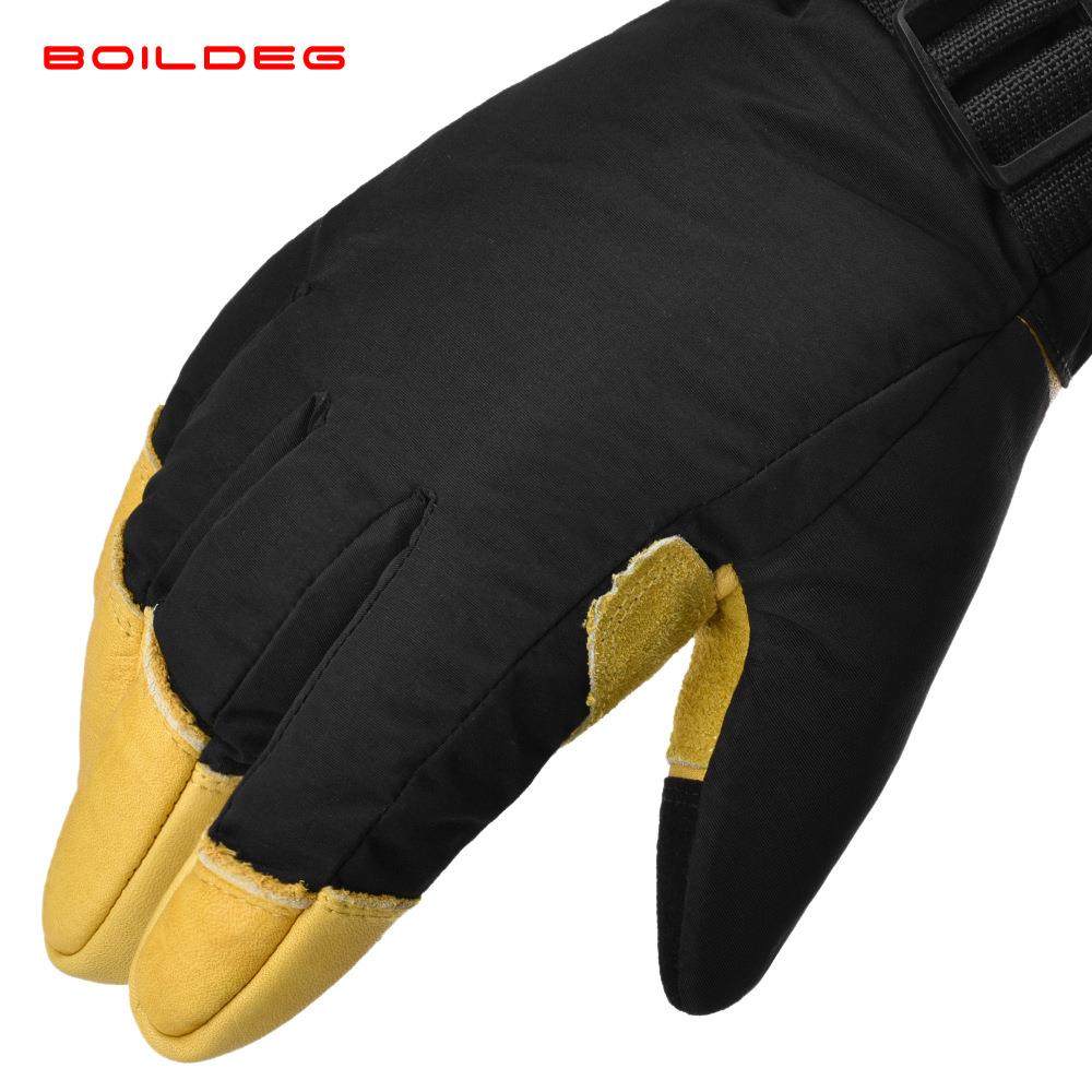 户外工作滑雪手套冬季新雪丽防风布鹿皮加长防风束口保暖手套,户外/登山/野营/旅行用品,滑雪手套,淘宝优惠券,粉丝福利购,淘宝优惠卷