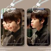 吴律ohyul可爱学生卡套滑盖饭卡公交卡门禁校园身份证件保护套