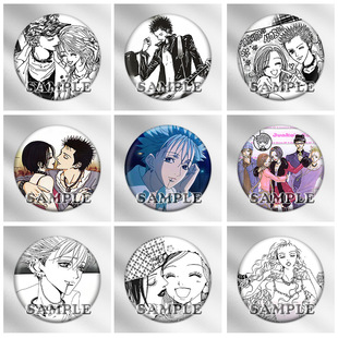 NANA大崎娜娜小松奈奈真一蕾拉莲巧周边镭射徽章马口铁吧唧胸针谷