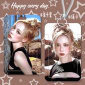 aespa金玟庭学生滑盖卡套饭卡公交卡证件保护套门禁卡校园卡收纳