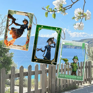 第五火灾调查员新款周边亚克力透卡合影卡背包装饰品带链条送朋友