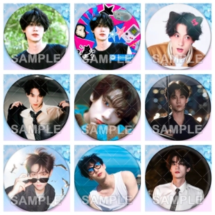 田栩宁周边逆爱明星粉丝应援吧唧镭射徽章谷子痛包挂件胸针装饰品