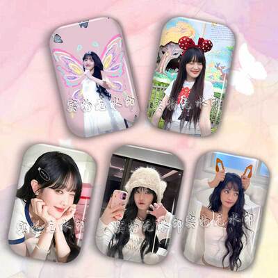 I-DLE金米妮演唱会异形方形吧唧徽章胸针粉丝应援礼物痛包挂件