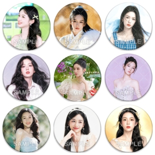 周也新款周边吧唧镭射徽章粉丝应援爱豆胸针书包挂件谷子胸针礼物