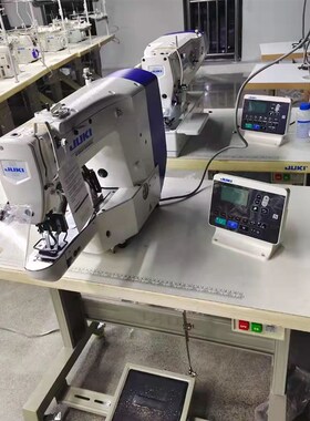全新JUKI重机LK1900BN电脑套结缝纫机 电动花样钉扣机 家用缝纫机