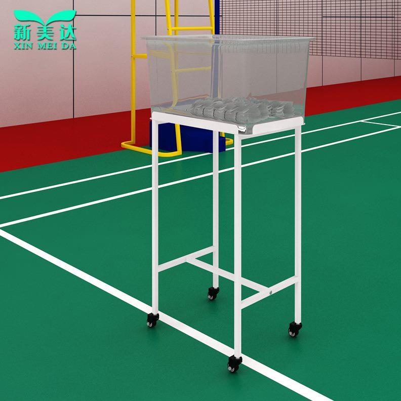 置收纳箱羽毛球移动球馆专用放车喂发架训练球球