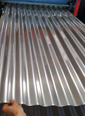 304不锈钢波浪板0.8mm厚适用屋顶瓦可客制化建材制品宽83.6公分长