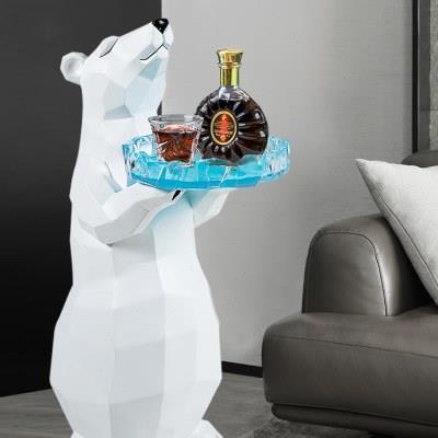 北欧轻奢落地摆件大型客厅沙发电视柜旁创意家居装饰乔迁新居礼品