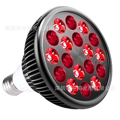 E27/E26红光LED理疗灯18*3W