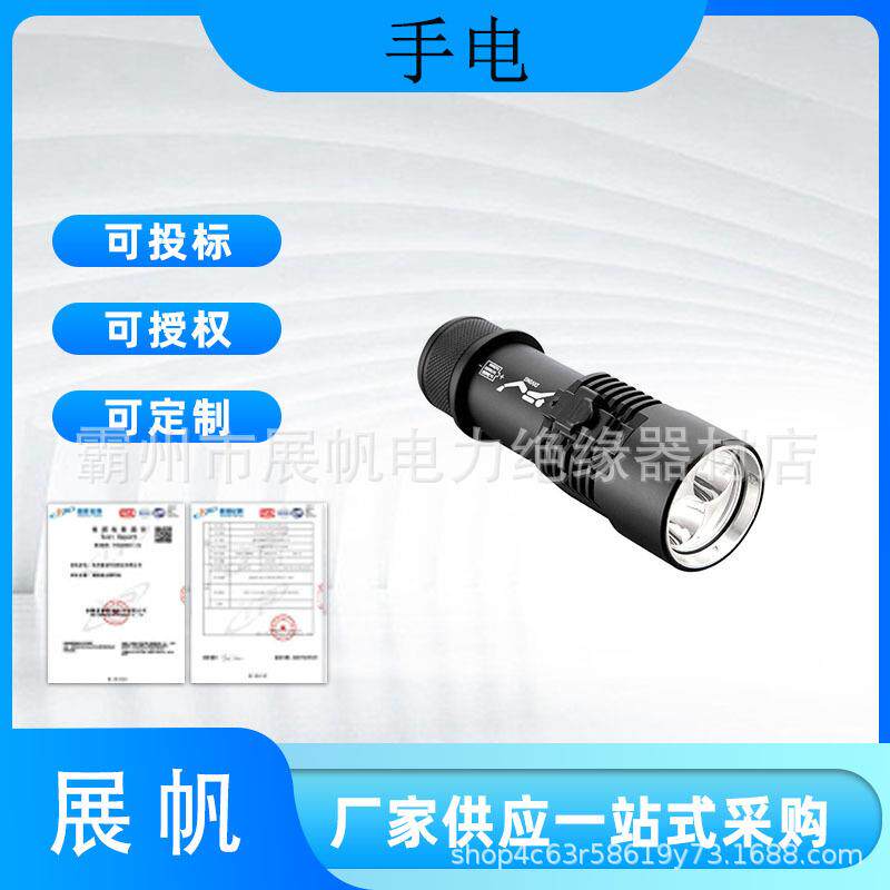 专业潜水便携铝合金手电筒灯芯功率15W高亮磁控开关大功率手电