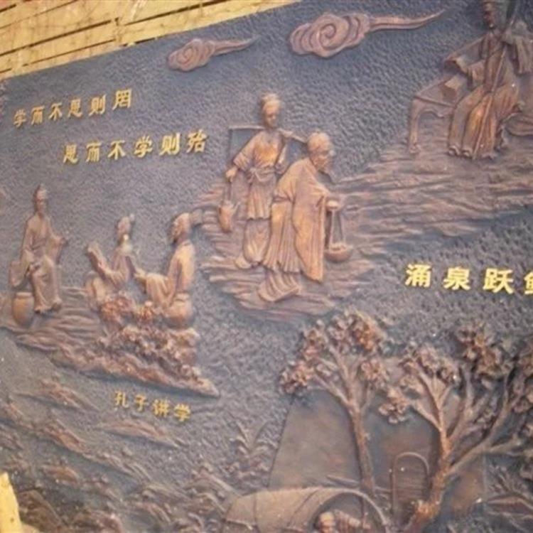 铸铜地面浮雕园林广场铜雕工艺品装饰室内铸铜浮雕景墙浮雕