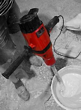 搅拌钻大功率腻子粉搅拌器油漆涂料打灰机混泥土电钻飞机钻MX2000