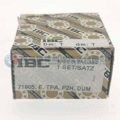 IBC 精密角接触球轴承 71905.E.TPA.P2H.DUM = 71905ACD/P4ADGB