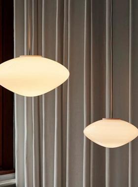 丹麦&Traditino北欧现代简约Mist 玻璃客餐厅AP15-16卧室床头吊灯