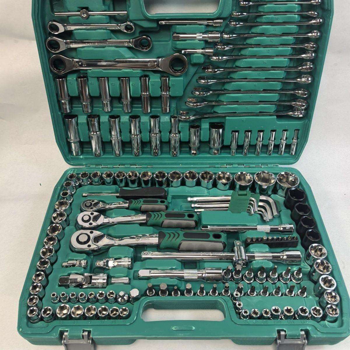 216件汽修套装多功能套筒扳手组套组合套管棘轮扳手修车工具全套