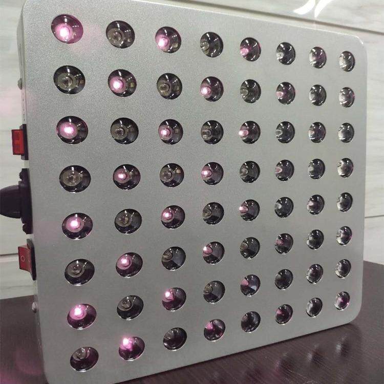 厂家货源新款LED红光红外线脚底理疗按摩光子灯660850NM定时家用