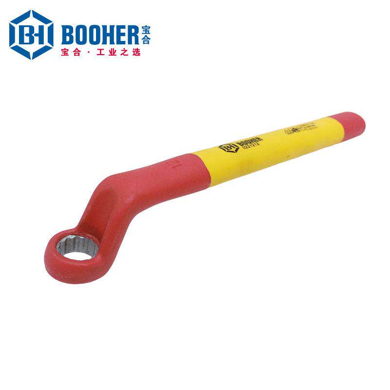 Booher宝合工具 双色VDE绝缘梅花扳手 6-32mm可选 BH0221206~32