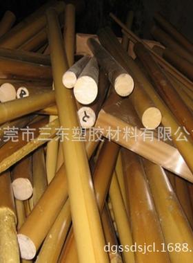 PI棒 棕色绝缘pi板 耐高温黑色防静电