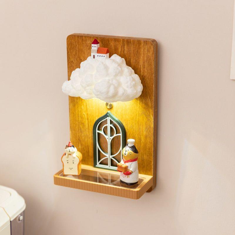 高级轻奢氛围感墙壁灯免接线新款儿童房卧室床头可爱小夜灯充电图片