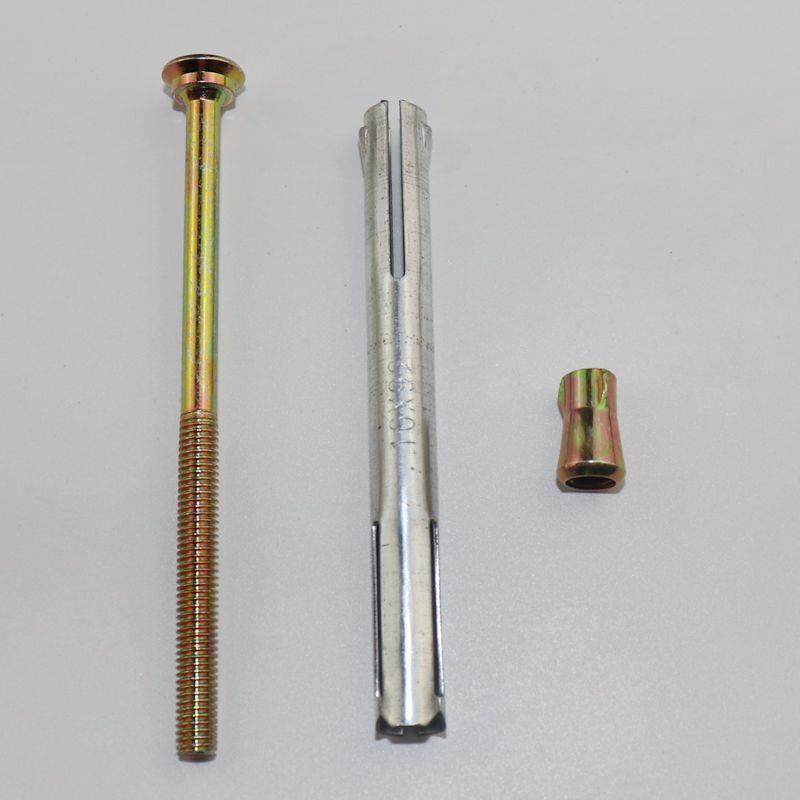 窗式壁虎 门窗十字沉头内膨胀螺丝平头内置式膨胀螺丝门窗膨胀箱